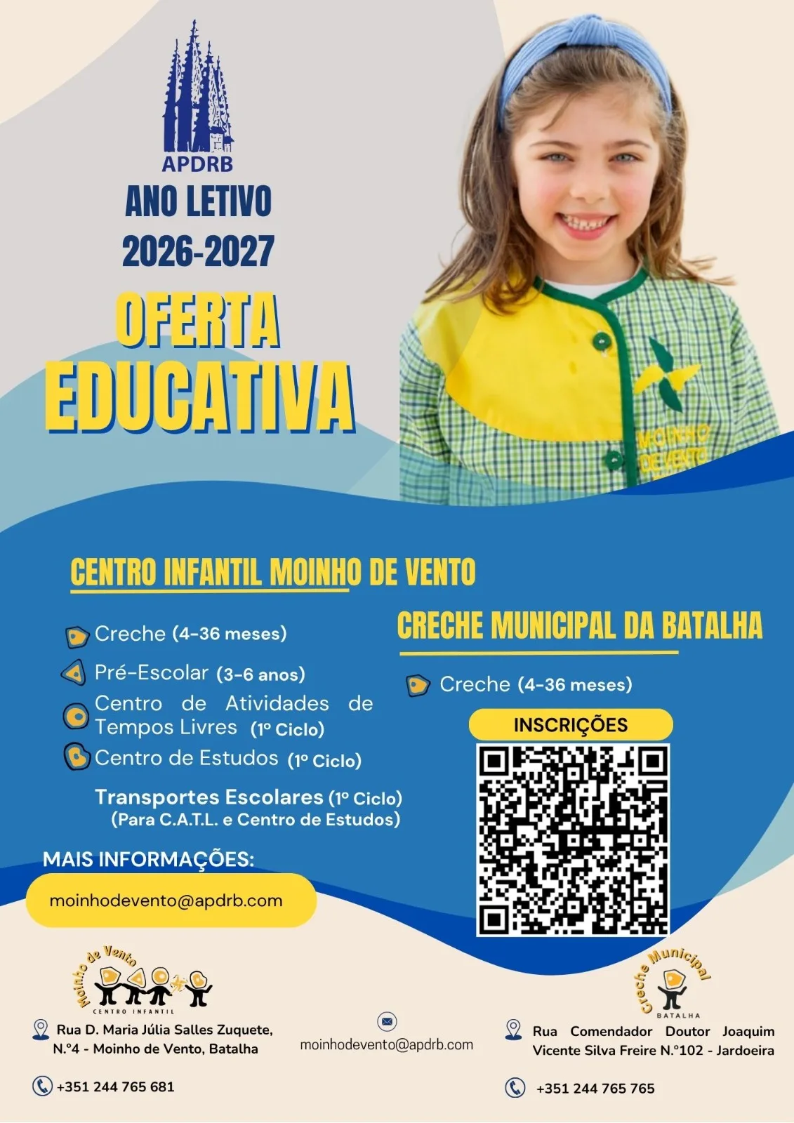 Oferta Educativa Ano Letivo 2026-2027